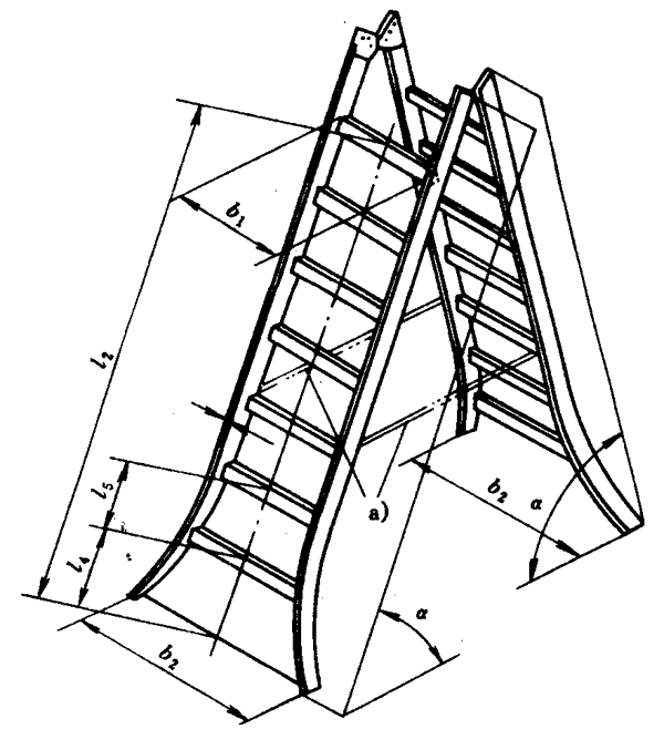 梯子画法大全,梯子的画法简笔画